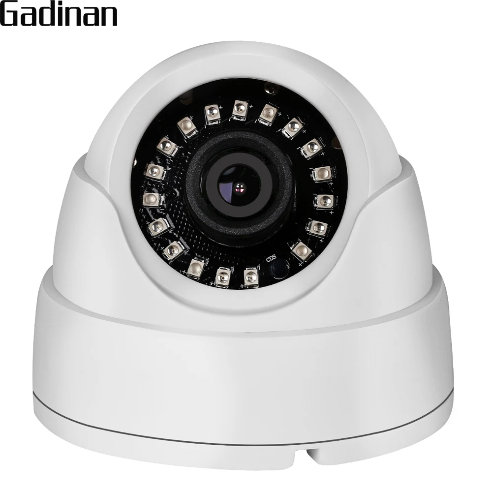 GADINAN CCTV Camera Analog 960H 800TVL 1000TVL IR Cut 18pcs Microcrystalline Infrared Night Vision Mini Dome Camera ABS Case