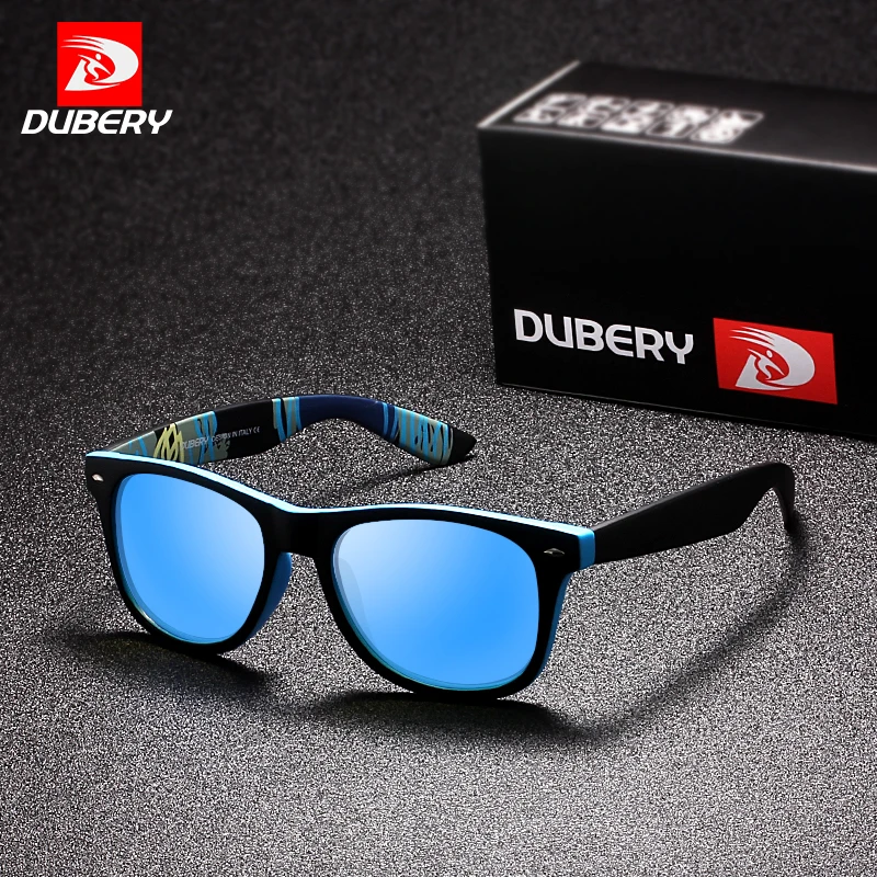 

DUBERY Polarized Sunglasses Men Women Driving Sun Glasses For Men Retro Sport Luxury Brand Designer Oculos UV400