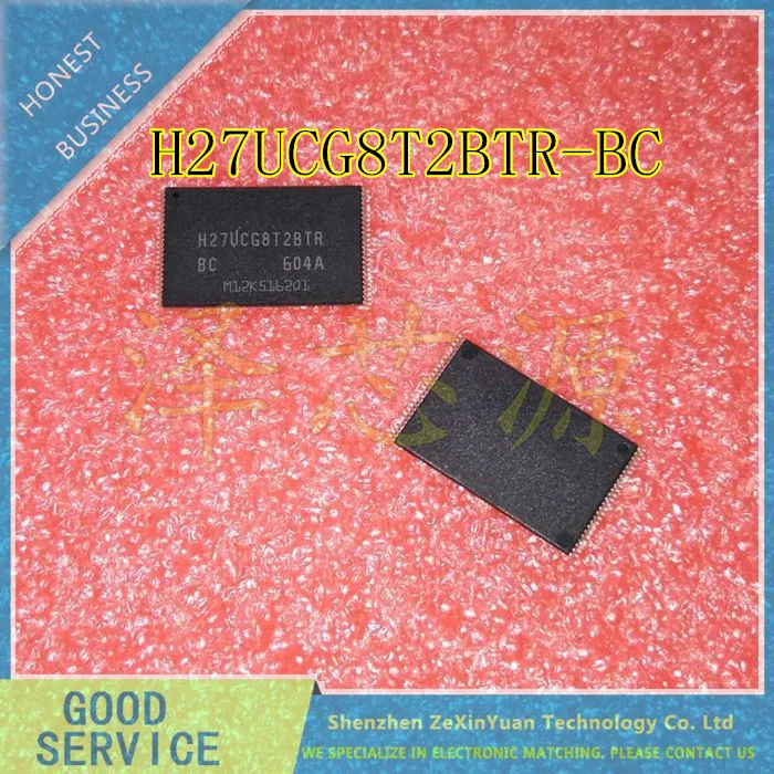 2PCS/LOT 8GB H27UCG8T2BTR-BC H27UCG8T2BTR BC H27UCG8T2BTR TSOP-48