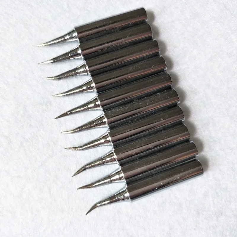 

10Pcs/Lot High Quality Lead-free Solder Iron Tip 900M-T-IS For Lucky Hakko SAIKE ATTEN AOYUE YIHUA Soldering Rework Station