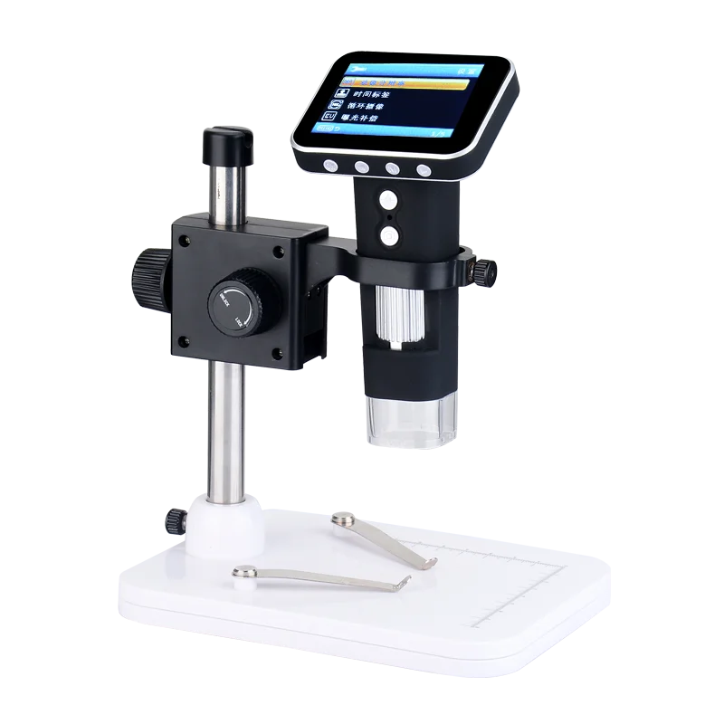 

Цифровой электронный микроскоп 600X, камера с ЖК-дисплеем, видеомикроскоп 3,5 дюйма, USB, увеличитель HD, 200 Вт пикселей