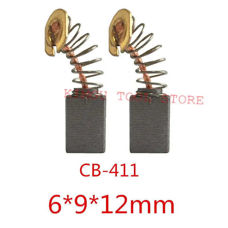 2 Pairs Carbon Brushes Replace  for MAKITA CB- 411 191940-4 JN1601 MT190 MT370 MT371CB408 CB422 TW0350 9522NB 9523NB 9524NB