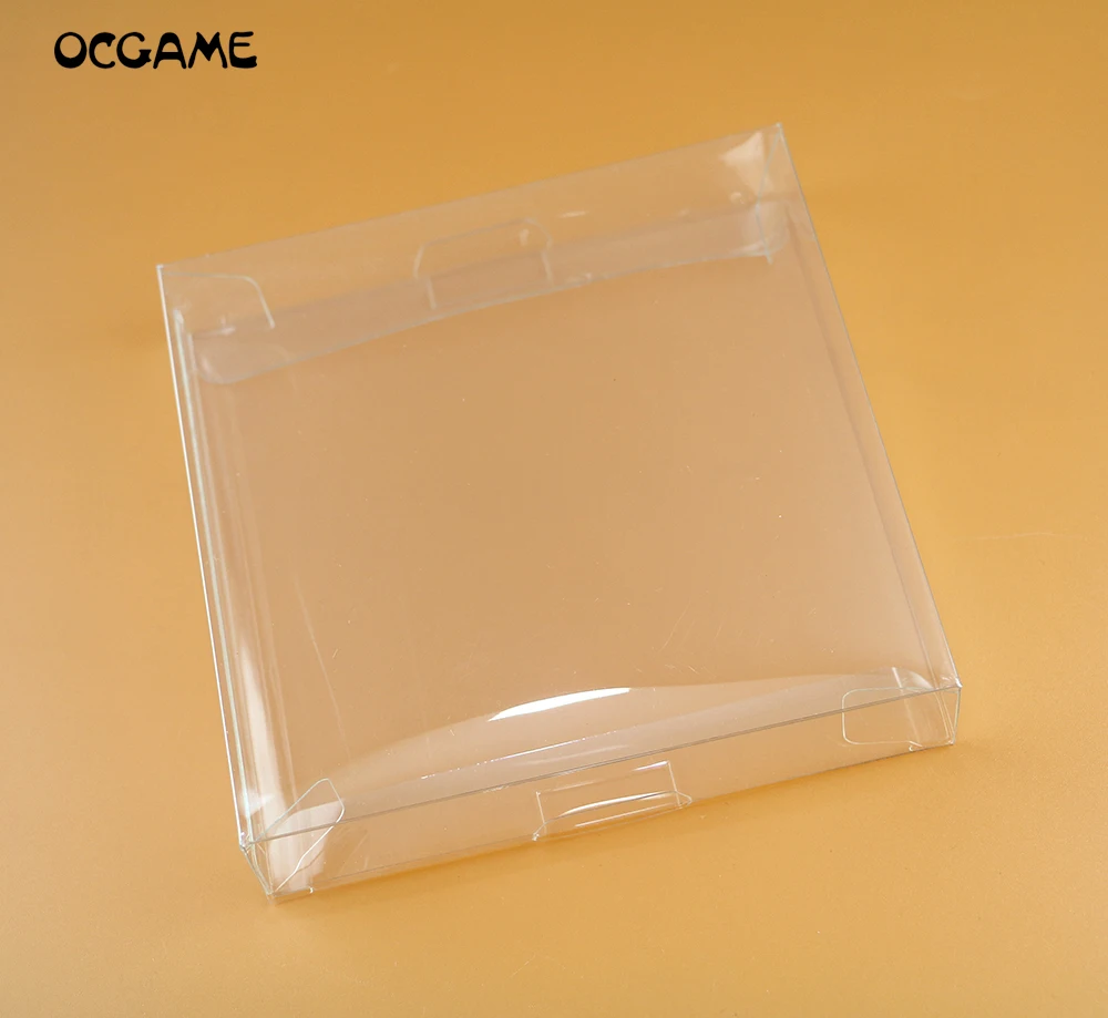 OCGAME 1pc Clear transparent for Gameboy Advanve Color Game Cartridge box Protector Case CIB plastic PET Protector for GBA GBC