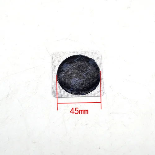 Imagen 2 del producto Caja de 300 piezas, Kit de reparación de bicicletas de 45mm, Kit de parches de reparación de neumáticos de goma planos, herramientas de ciclismo