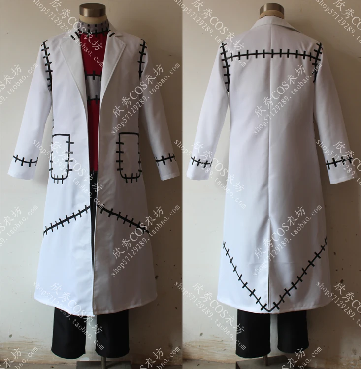 

Soul Eater Franken Stein Doctor Cosplay Costume customize