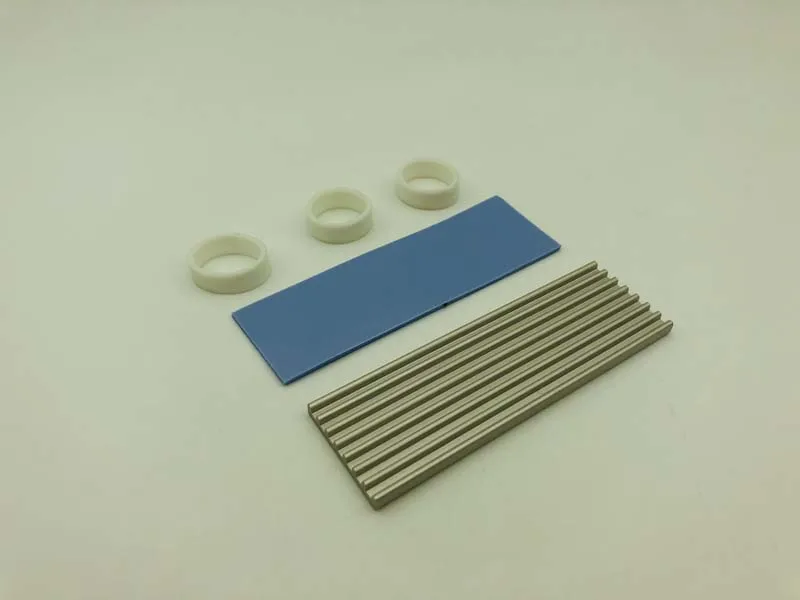 Warmte Aluminium Koeler Heatsink M.2 Koeling Koeler Koellichaam Warmte Thermische Pads voor NGFF NVME PCIE 2280 SSD Harde Schijf schijf 6 Kleur