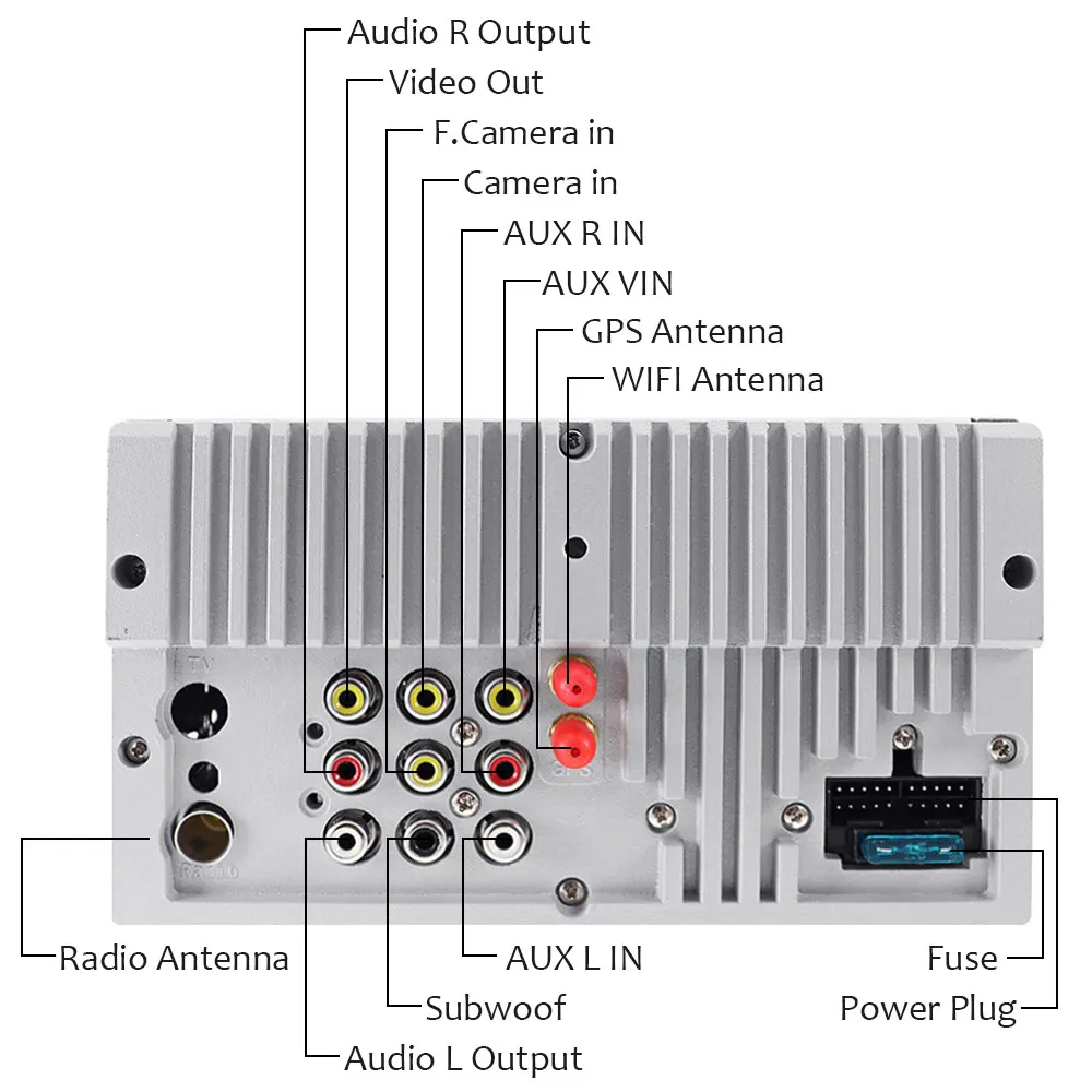 Aotsr 2 din android 7 "quad core universal carro gps dsp rádio player tela ips navegação multimídia bluetooth estéreo wifi