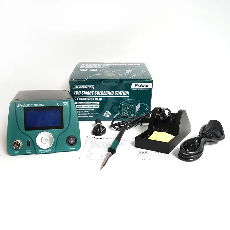 

SS-256H LCD Smart Temperature Control Soldering Station Digital Display Soldering Station