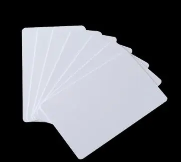 50pcs/Lot Smart Rfid Card 13.56MHz Nfc Card Re-writable White Card