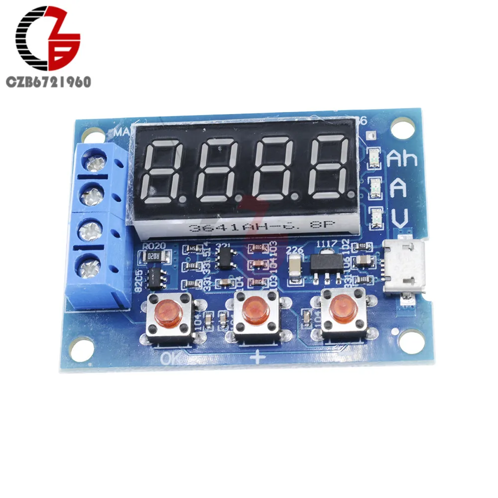 1.2V 12V 18650 HW-586 Li-ion Lithium Battery Capacity Tester + Resistance Lead-acid Battery Capacity Meter Discharge Tester