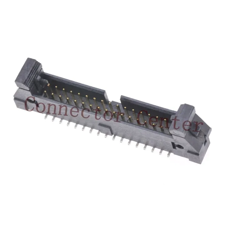 Shrouded IDC Ejector Header IDE Connector For Samtec  2.54mm Pitch 34Pin  EJH-117-01-F-D-SM-LC