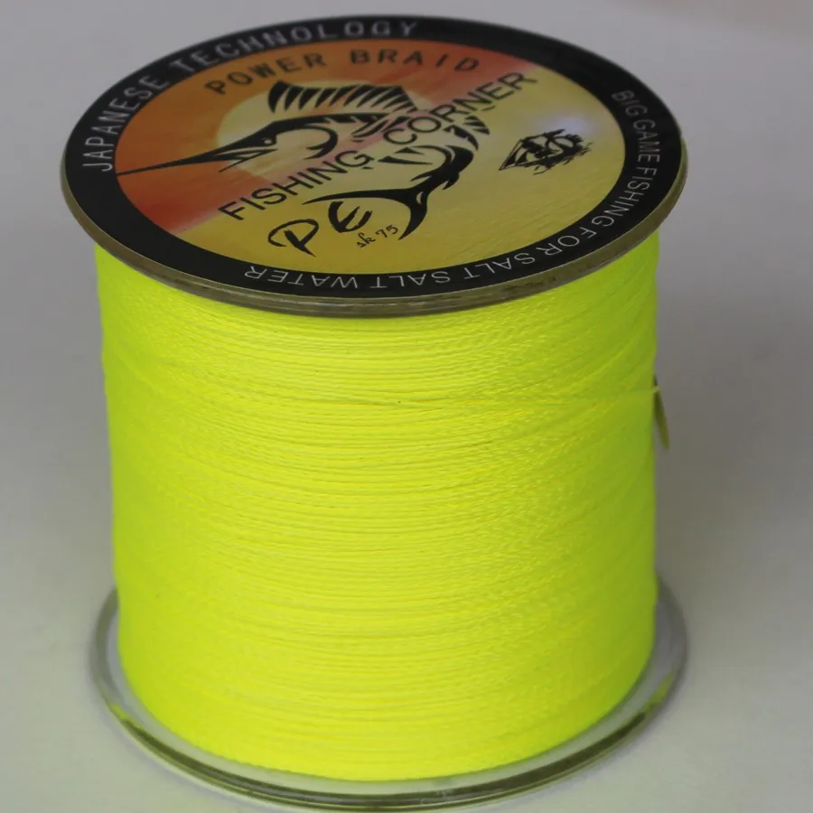 Tresse Powerline power jaune 1000 m Tresse Powerline power jaune 1000 m