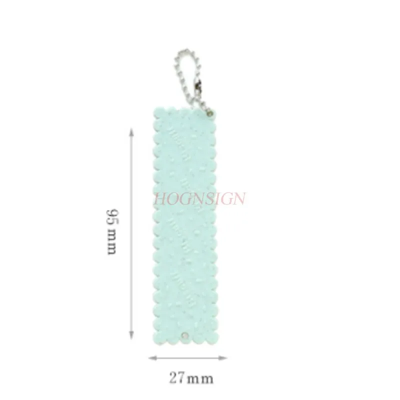 Opvouwbare kam met fijne tanden en spiegel Ijzeren tand Antistatische kam Mini draagbare spiegel met make-upkam Verkoop