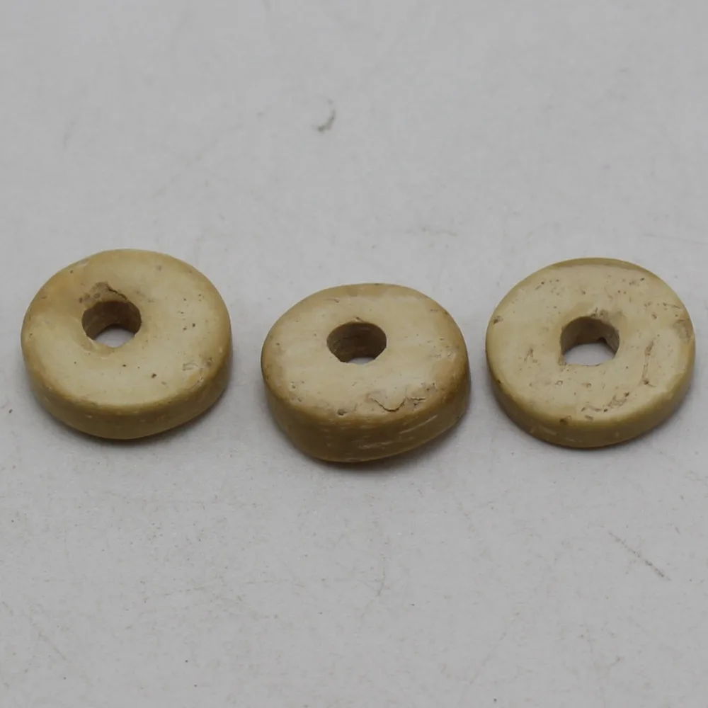 200 pcs Natural Coconut Heishi Beads 9mm