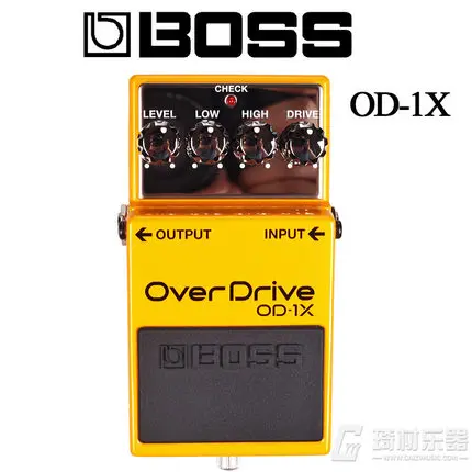 Boss Audio OD-1X Overdrive Guitar Overdrive Pedal Stompbox Effect with MDP (Multi-Dimensional Processing) *Free Bonus Pedal Case