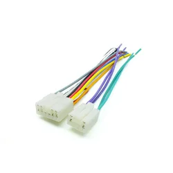 Car Audio Stereo Wiring Harness Adapter Plug For Toyota Corolla RAV4 Prius Highlander Yaris Previa Radio CD DVD Stereo Harness
