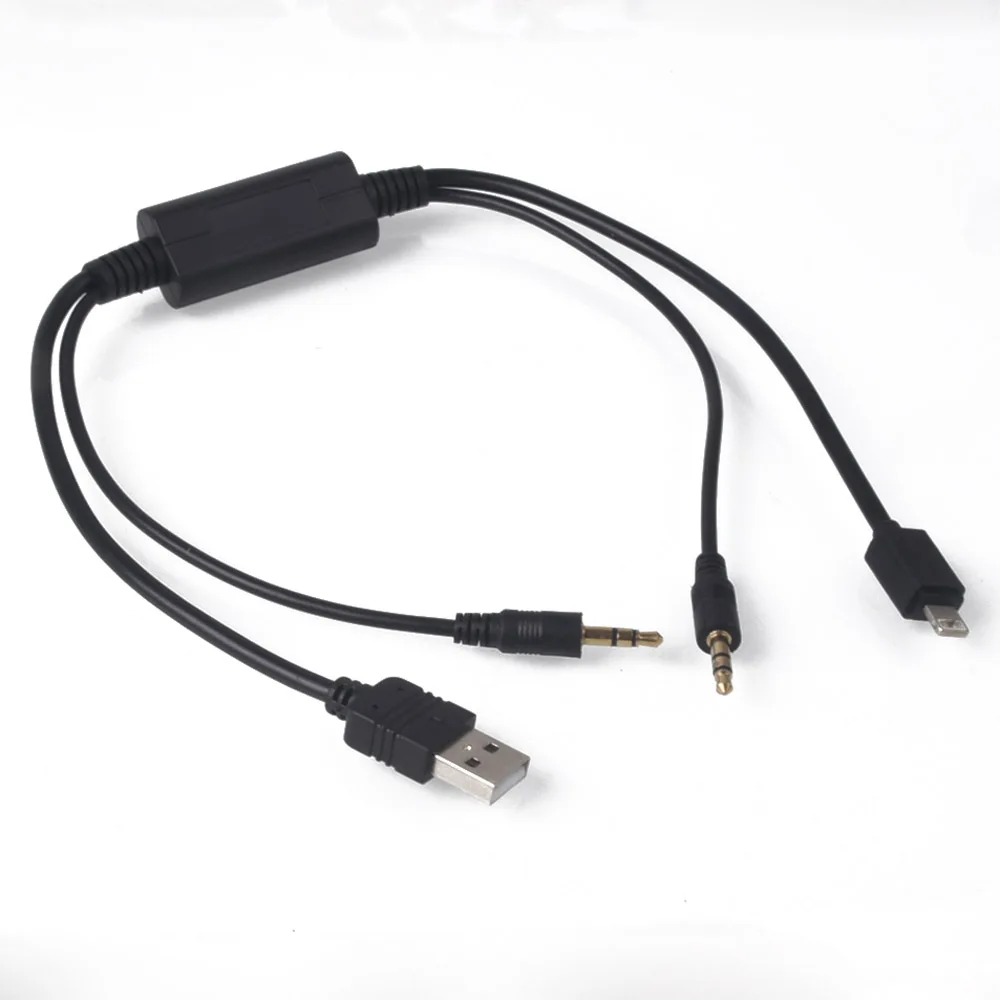 

Car-Styling Car AUX Cable USB 3.5MM AUX Adapter Interface Cable For BMW 1 3 6 Series x5 x6 for MINI Cooper