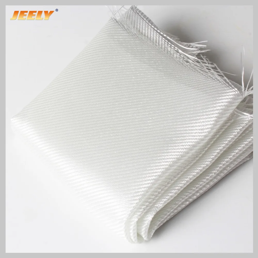 Jeely E-Glass 160gsm Twill resistente allo strappo E tessuto in fibra di vetro tinta unita larghezza 1m