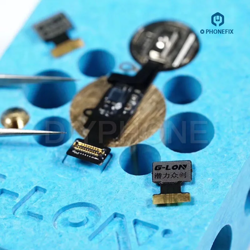 G-Lon IMesa Vân Tay FPC Ổ Cắm Nối Cáp Mềm Làm Nóng Nền Tảng Cho Iphone 7 7P 8 8P Touch ID vân Tay