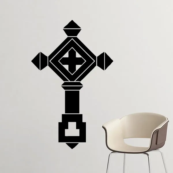 The Christian Cross Symbol of Christianity Dattern Wedding Decoration Wall Decal Wallpaper Wall Pvc Sticker Kids Rooms Decor