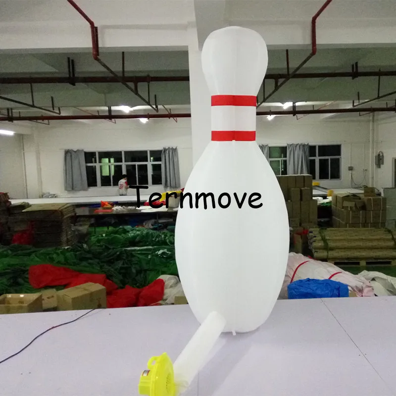 inflatable bowling pins replica promotion products Oxford with blower inflatable sport model with your logo for advertising