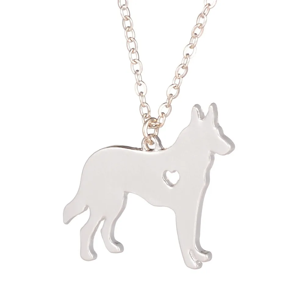 DANGGAO Fashion Cute German Shepherd Pendant