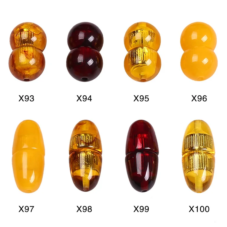 Top Quality Natural Amber Clasp Connectors Necklace Buckle 5pcs/lot  for Jewelry  Making 4 colors  free shipping