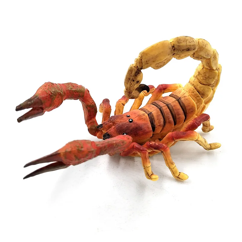 Simulation cute Scorpion Animal Model Plastic Action figure home decor fairy garden decoration accessories figurine statue toys