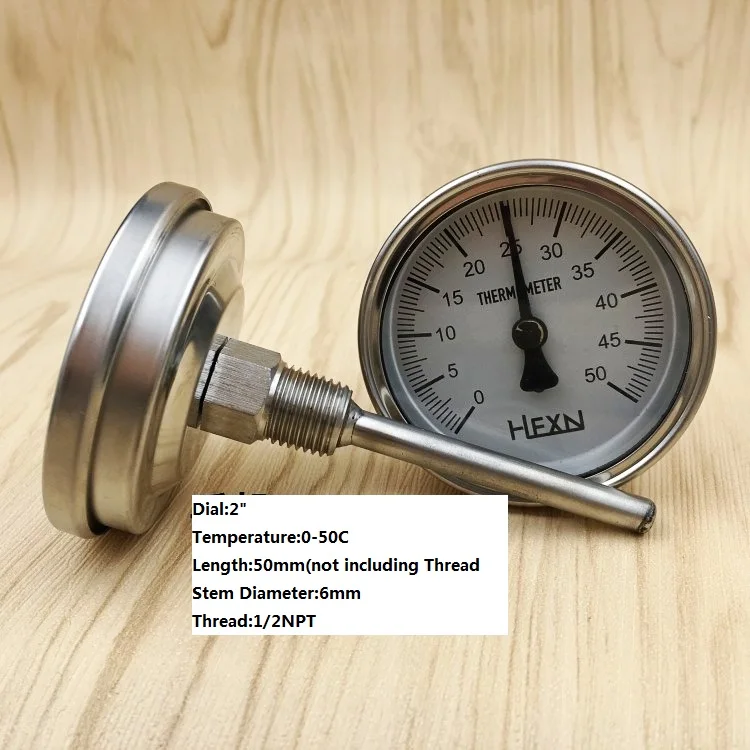 

WSS-303 BImetal Thermometer Temperature Gauge