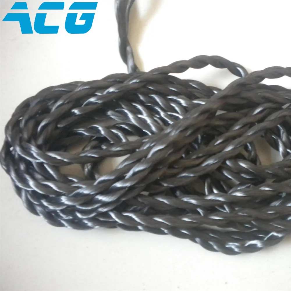 carbon fiber rope electrical conductivity high temperature resistant rope wire 1mm-10mm diameter