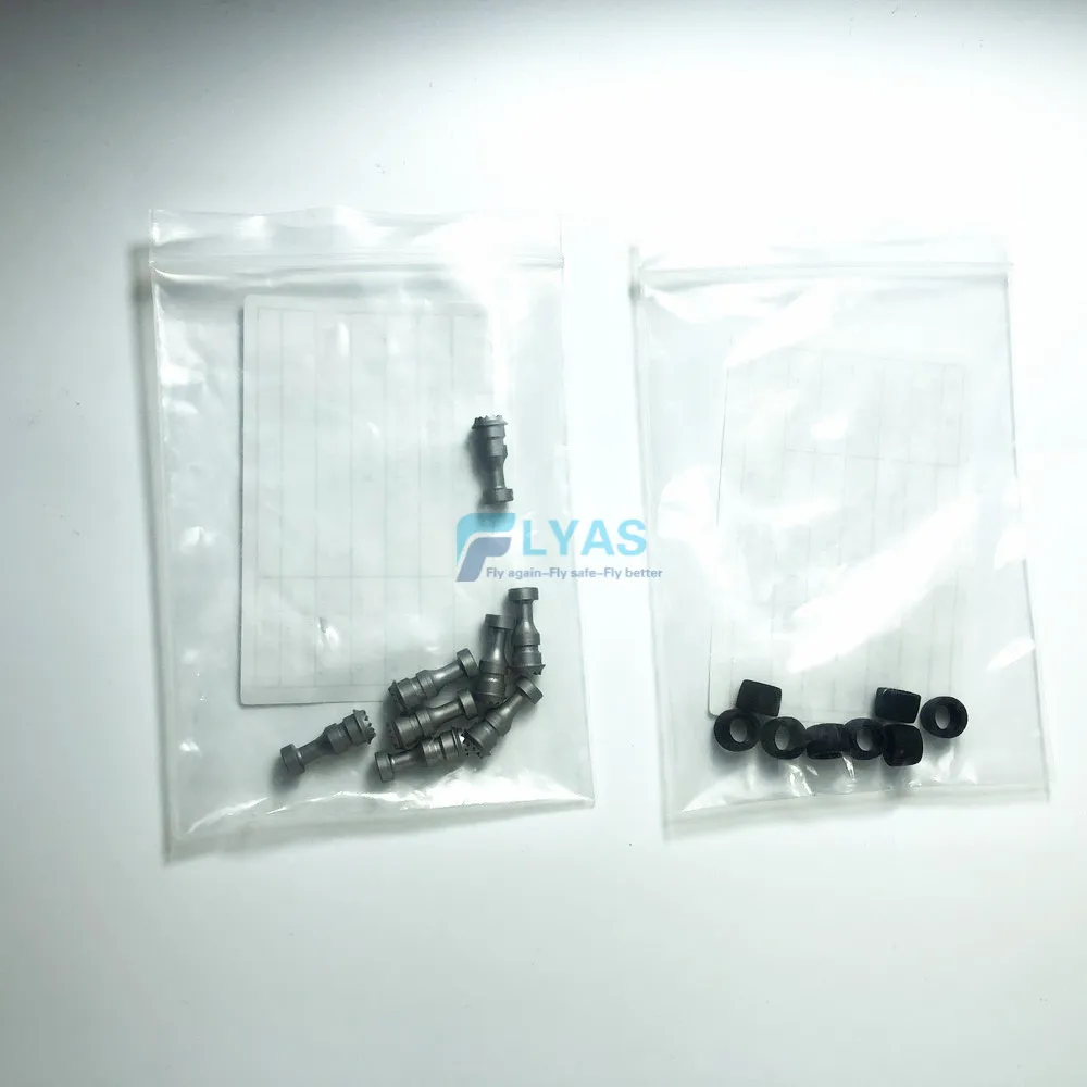 100% الأصلي و جديد التحكم عن بعد عصا نهاية مع لينة المطاط حلقة (2 قطعة) الإبهام الروك ل DJI Mavic 2 برو تكبير تحكم