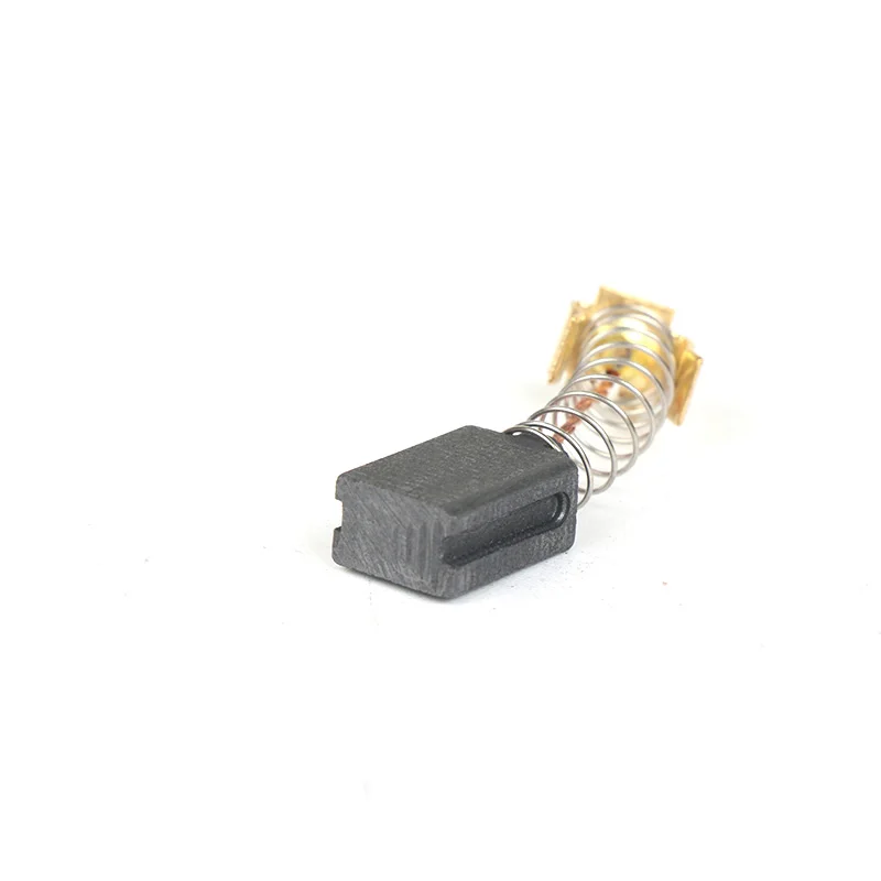 TUNGFULL 6Pcs Mini trapano smerigliatrice elettrica sostituzione spazzole di carbone pezzi di ricambio per motori elettrici parti rotanti 6*9*13.5mm