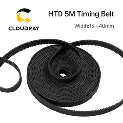 Cloudray HTD-5M Open Belt 5M Timing Belt 5M-15 20 25 30mm Polyurethane for CO2 Laser Engraving Cutting Machine