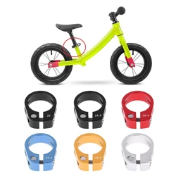 Kids Bike Seatpost Clamp Balance Push Scooter Seat Post Saddle Tube Clip for 25.4/27.2 mm Saddle Tubes