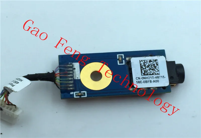 Original FOR Dell 3150 3160 small board NH21D 0NH21D audio small board headphone jack