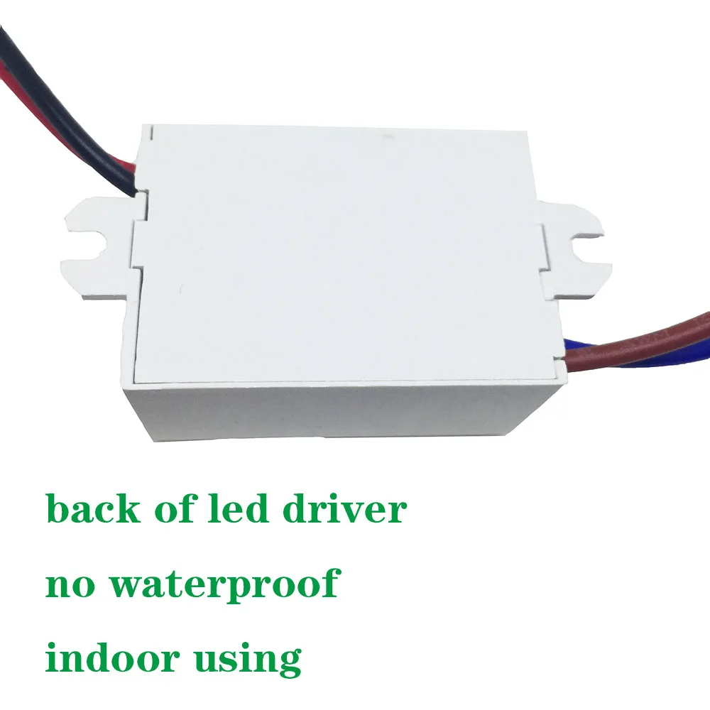 BSOD Led Driver 12V 3W 300mA 600mA Transformer InputAC85-277V Output DC3-12V Power Supply Constant Current Adapter for Ceilling