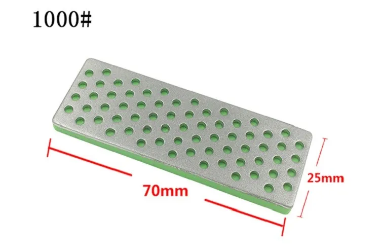 Mới 70*25 Mm Kim Cương Đá Mài Đá Mài Bộ Cho Dao Trượt Tuyết Cạnh Chuyên Nghiệp Dao 240 #-1000 #
