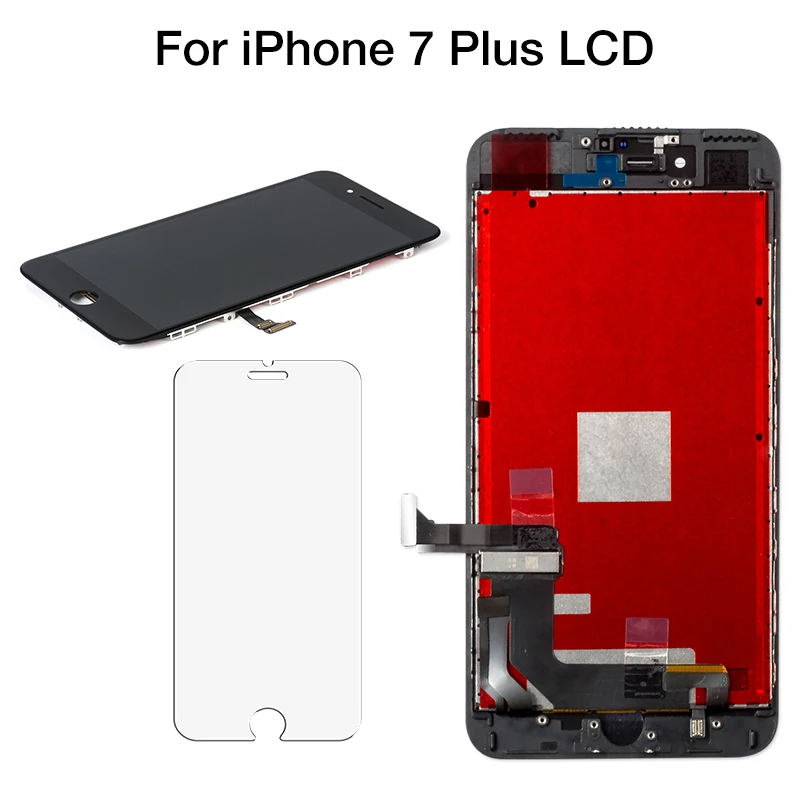 10PCS/Lot Replacement For iPhone 7 plus LCD Display Screen Digitizer Assembly with 3D Touch Function For iphone 7 Plus Screen