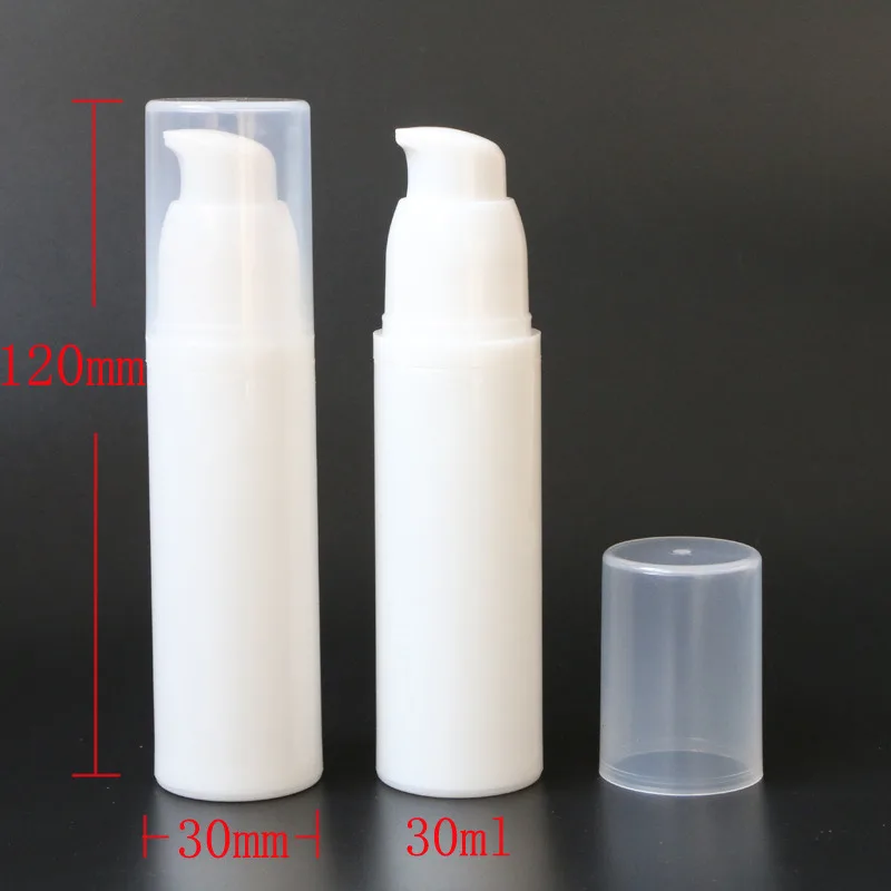 

Free shipping - 30ml white airless bottle,cosmetic package,cosmetic container,pump bottle