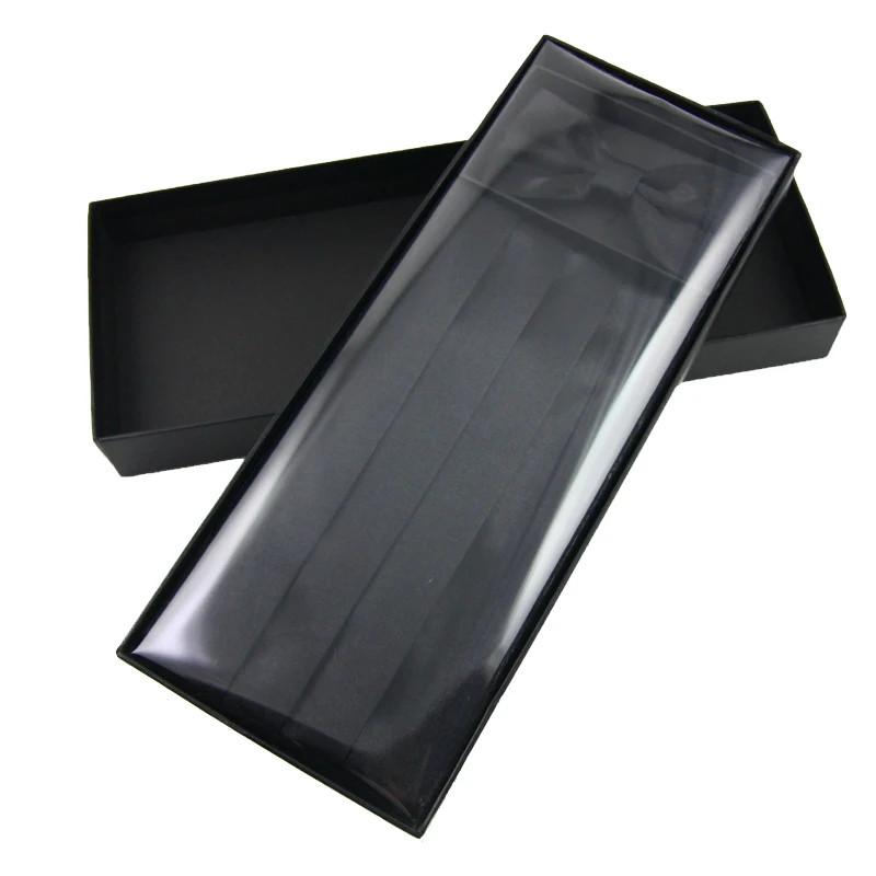 Premium Men\'s Satin Cummerbund Bowtie Set Formal Wedding Party NO Gift Packing - Factory Outlet