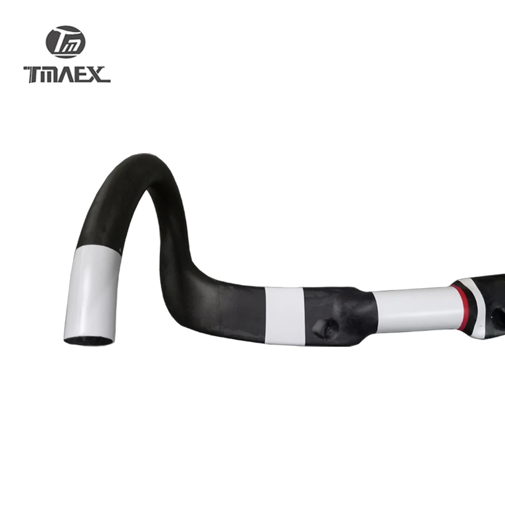TMAEX-Carbon Handlebar Bent Bar, Road Bike, Racing Cycling Parts, Superlight Bicycle Bent Handlebar, T700 UD, 31.8mm