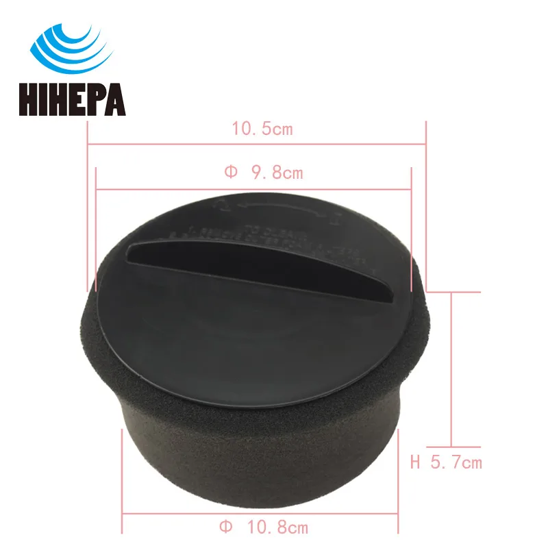 2 sets Foam & HEPA Filter for Bissell PowerForce & Helix 68C7x 1240 12B1x 98N4 2083C Series Vacuum Cleaner Parts Fit # 2037913