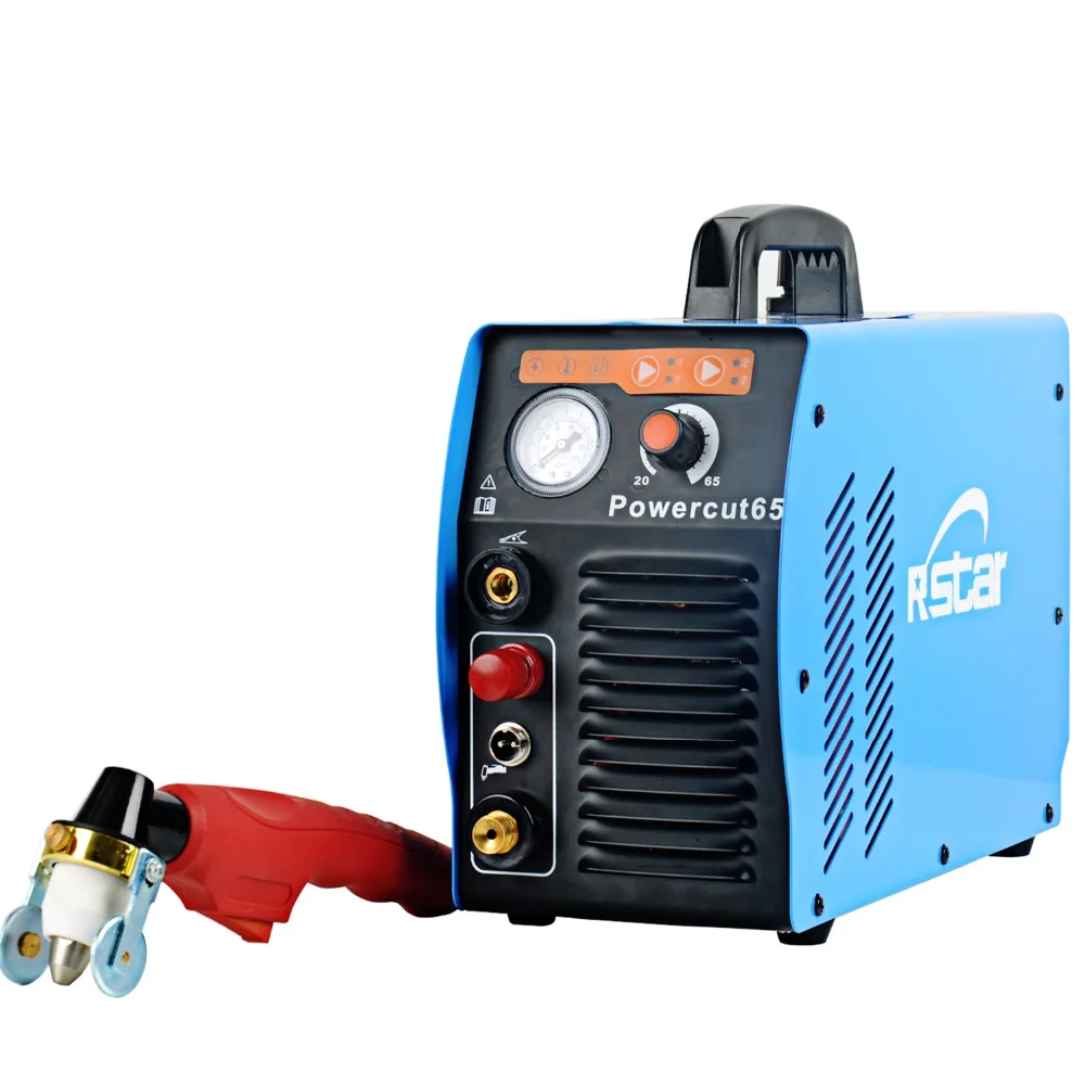 

Rstar Digtal Igbt Inverter PFC Tech Powermax65 Plasma Cutter Welding Machine Cutting thickness 20mm