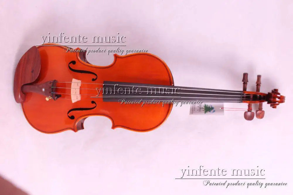 4/4 Violin Birdeye maple wood Nice sound high quality #1052