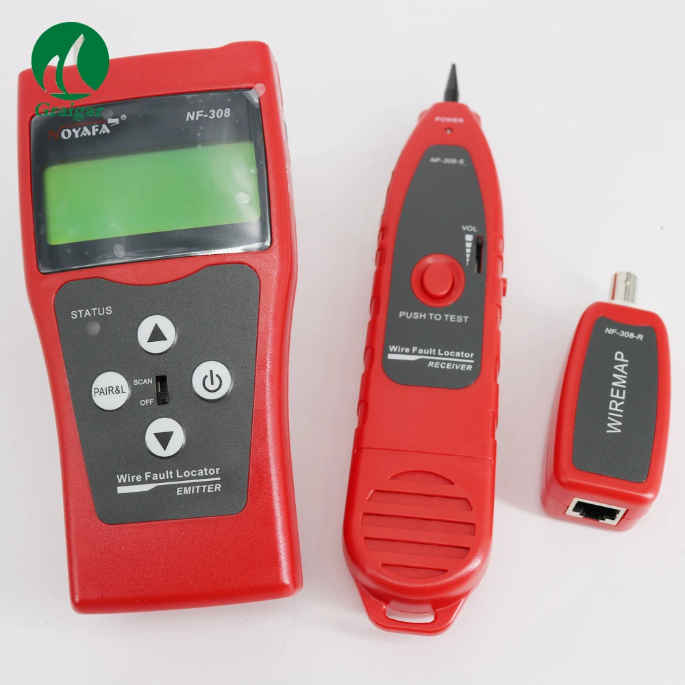 

NF-308 Multipurpose Network LAN Cable Length Tester 5E 6E Cable Coaxial RJ45 NF308 NF 308