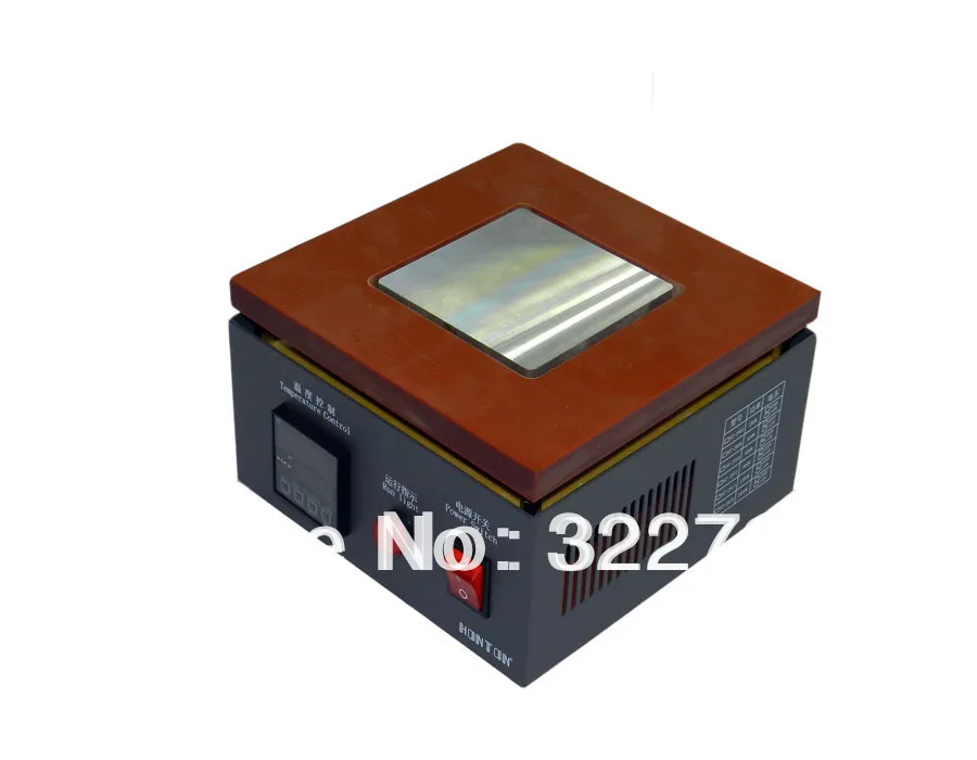 A placa quente eletrônica de honton pré-aquece a estação 200x200mm de digitas para o aquecimento smd do pwb conduziu a lâmpada desoldering 110v/220v