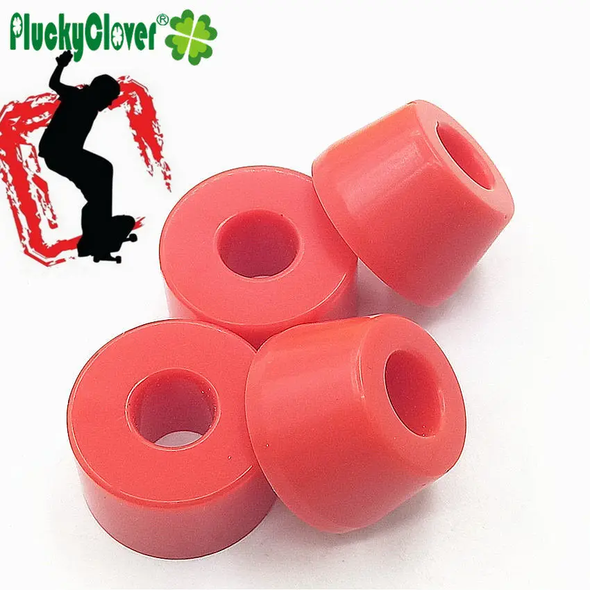 4pcs/lot Skateboard PU Bushings 90a High Rebound Elastic Longboard Dance Fish board Truck Absorber Bushing Cone Bridge Cushions