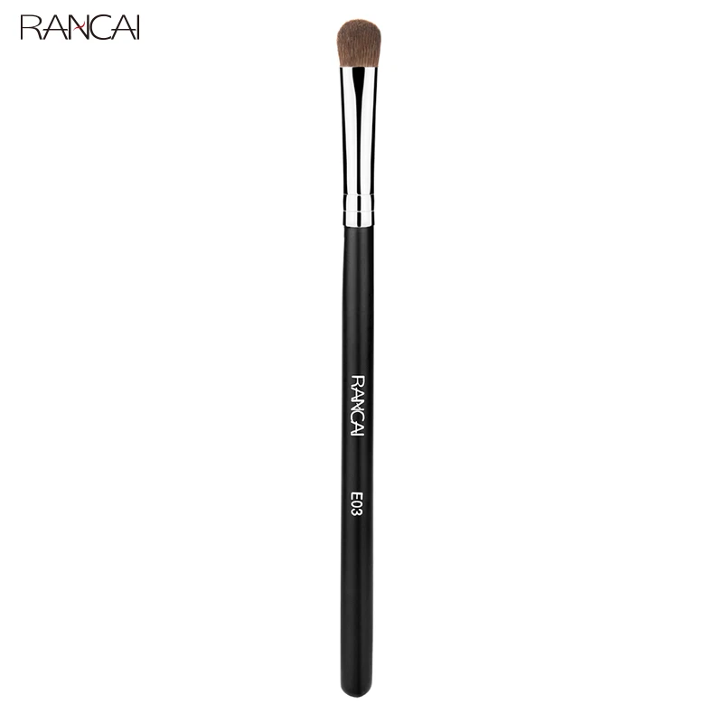 

RANCAI 1pcs Professional Smudge Brush Small Eyeshadow Brushes Shoter Shader Eyes Brushes Cosmetics Beauty Essentials Tools