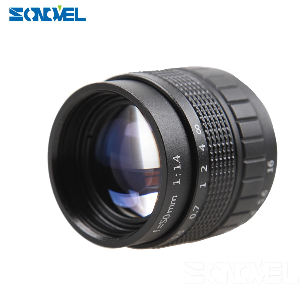 50mm F1.4 CCTV TV Movie lens+C Mount+Macro ring for Nikon 1 AW1 S2 J4 J3 J2 J1 V3 V2 V1 mirrorless Camera C-NI