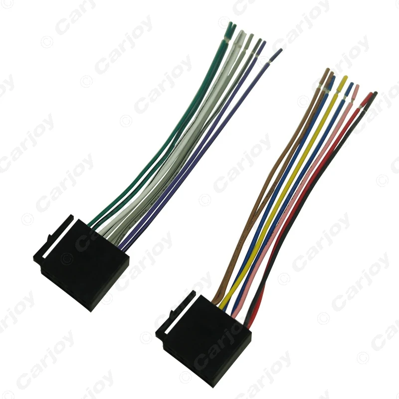 LEEWA 10pair Universal Car Audio Stereo Wiring Harness For Volkswagen/Audi/Mercedes Pluging Into OEM Factory Radio CD (Type2)